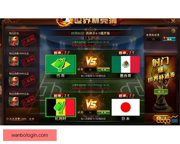 世界杯竞猜高赔率平台推荐 轻松赚取丰厚回报的最佳选择